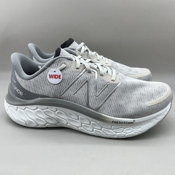 New Balance Fresh Foam Kaiha Running Sneakers Men Size 11.5 4E Gray Comfort Shoe - Picture 1 of 9